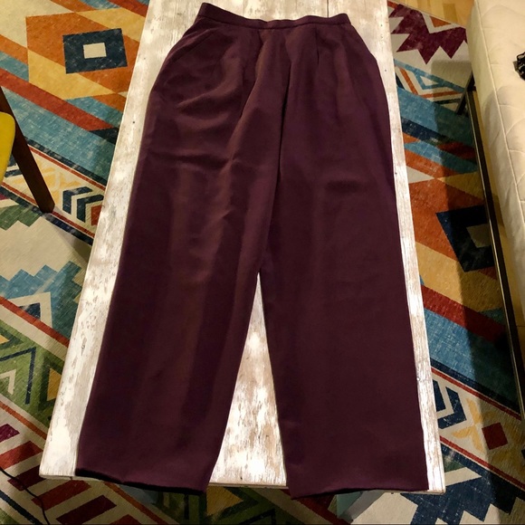 Classiques Entier Pants - DONATE Classiques for Nordstrom purple dress pants